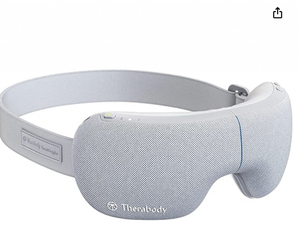 Therabody SmartGoggles Biometric Heated Eye Mask & Facial Massager Device