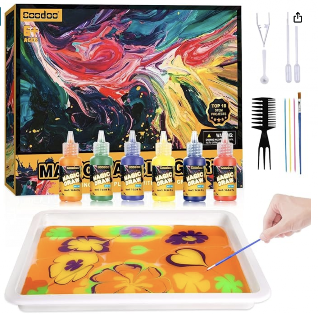 Water Marbling Paint for Kids