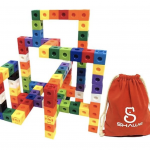 SHAWE Kids Construction , Snap Cube Autism Toys