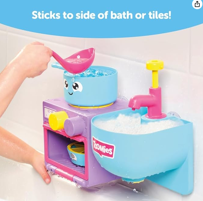 Toomies E73264 Bubble & Bake Bathtime